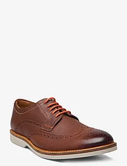 Clarks - AtticusLTLimit G - spring shoes - 5234 dark tan lea - 0