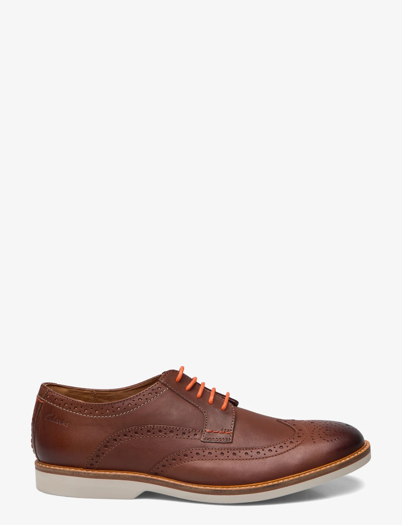 Clarks - AtticusLTLimit G - spring shoes - 5234 dark tan lea - 1