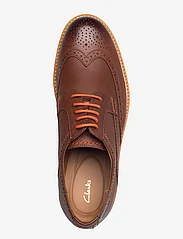 Clarks - AtticusLTLimit G - spring shoes - 5234 dark tan lea - 3