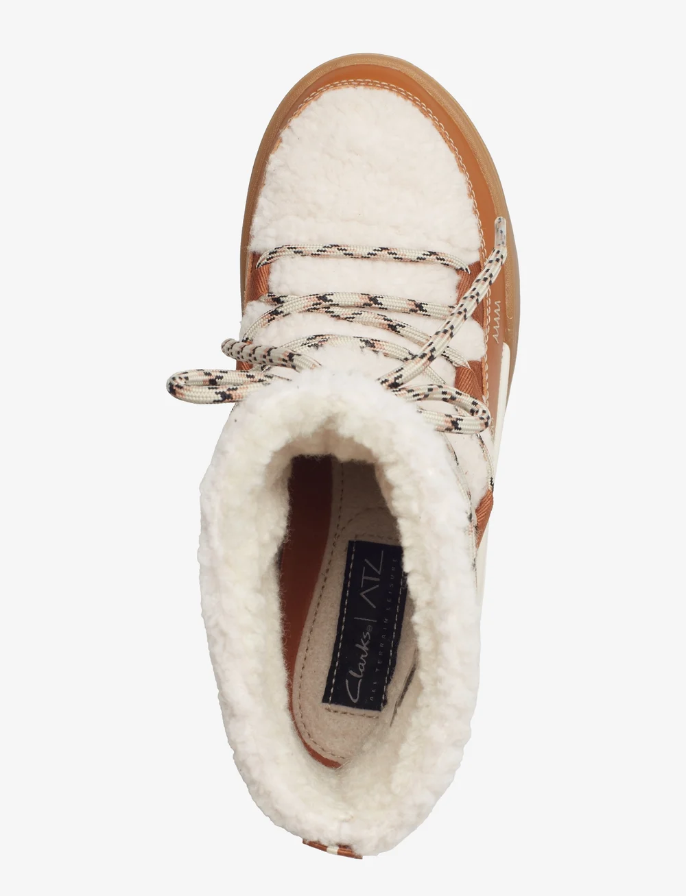 Clarks boots top with fur