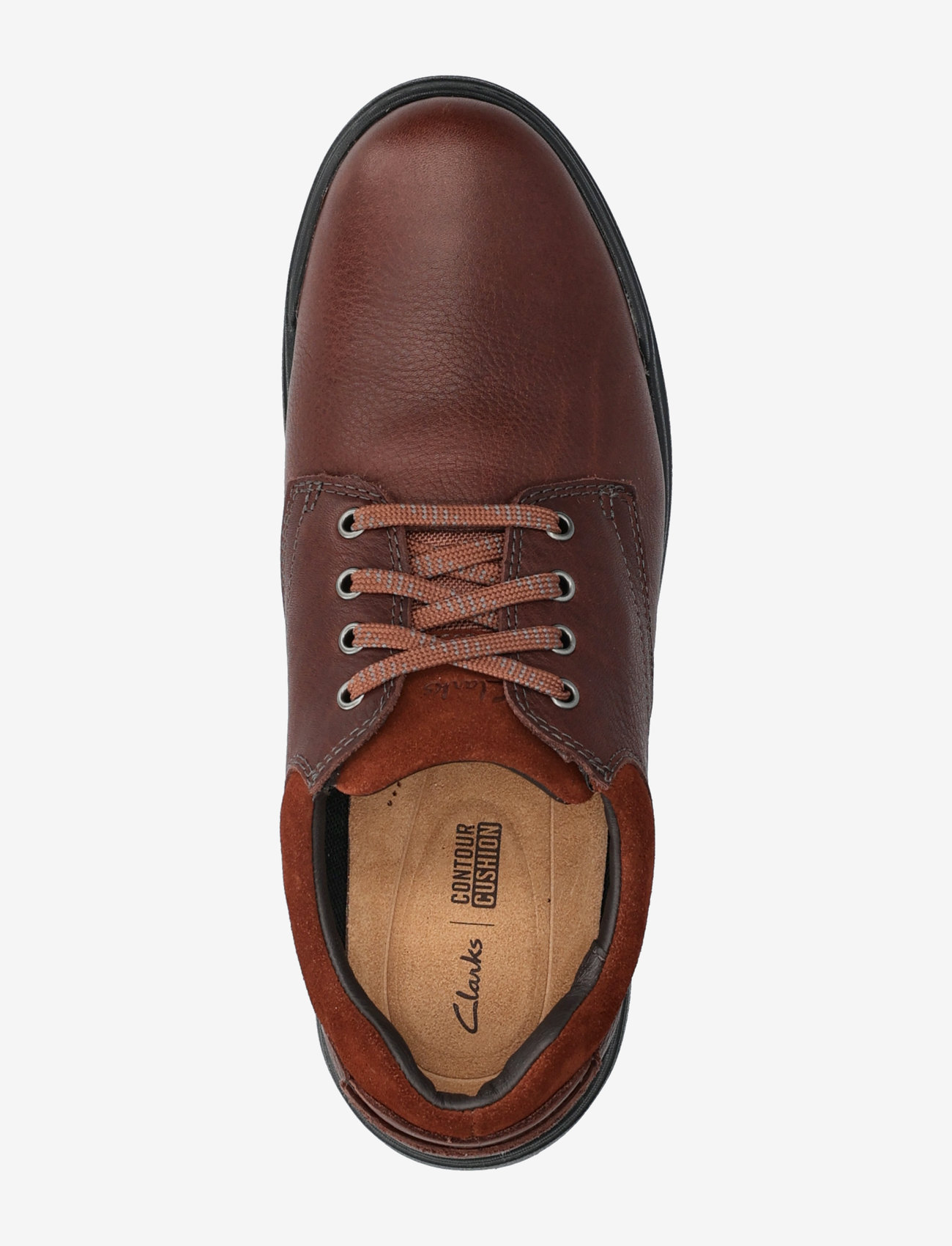 Clarks - Rockie Walkgtx H - derby stila apavi - dark tan lea - 3