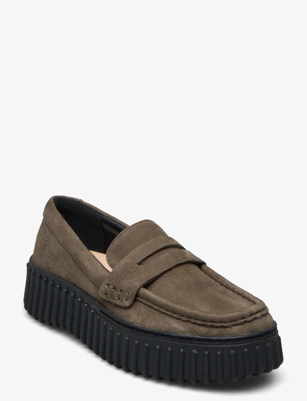 Clarks shop penny loafers