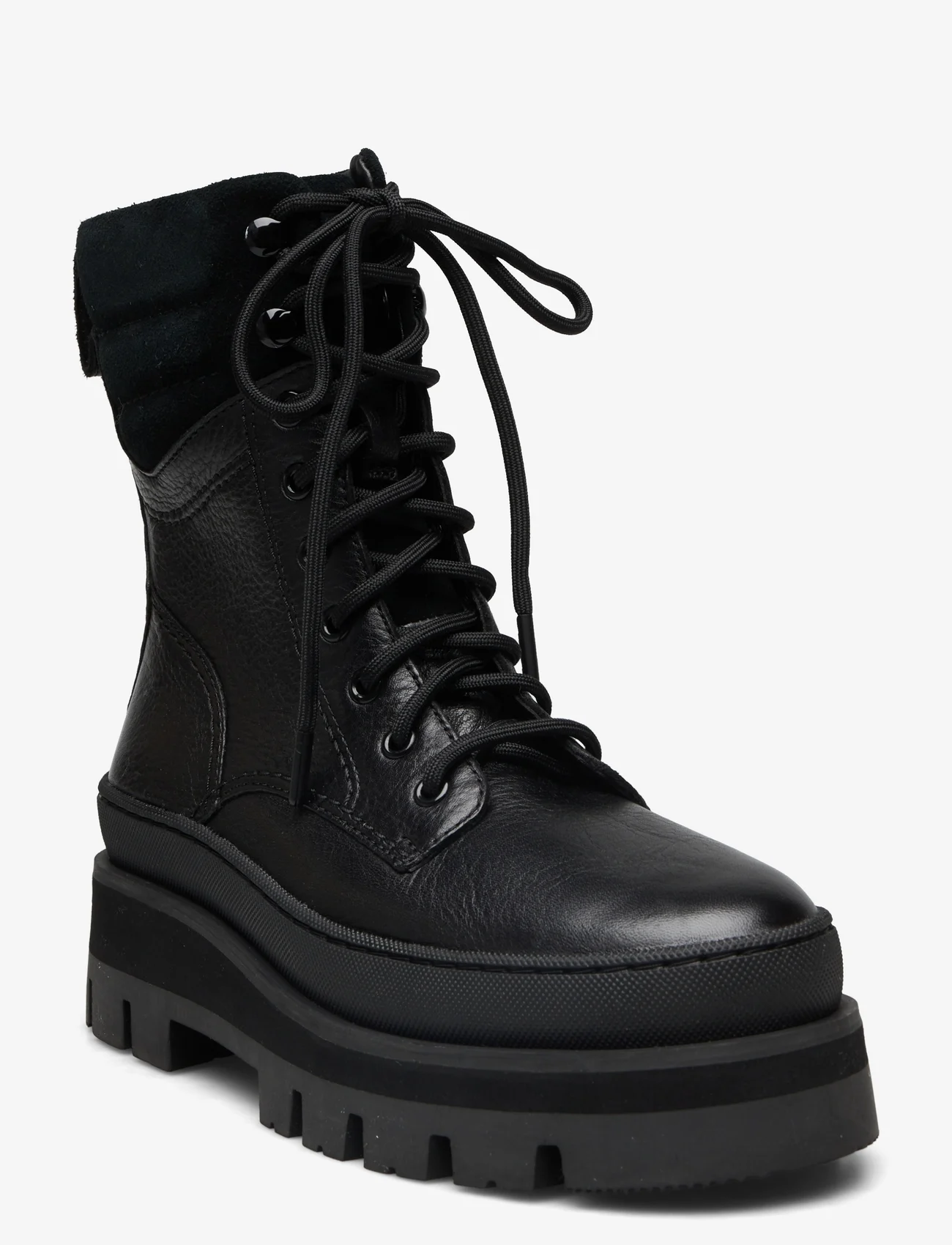 Clarks - Orianna2 Hike - paeltega saapad - black leather - 0