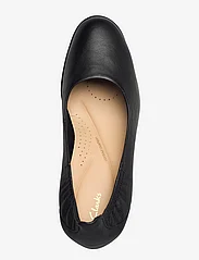 Clarks - Loken Step - klassiset piikkikorkokengät - black leather - 3