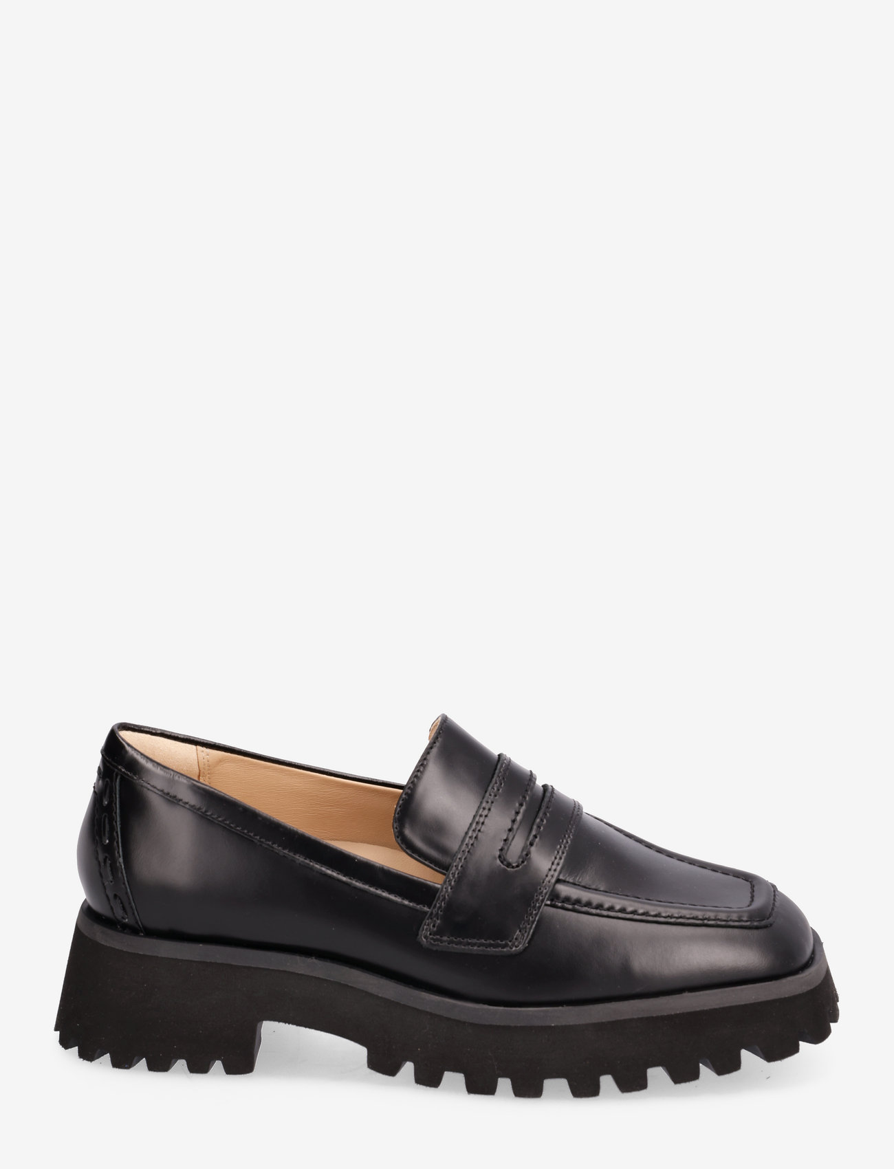 Clarks - Stayso Edge - birthday gifts - black leather - 1