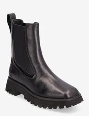 Clarks - Stayso Rise - flat ankle boots - black leather - 0