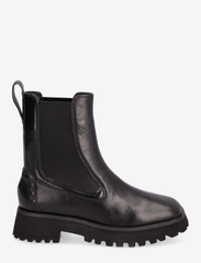 Clarks - Stayso Rise - flat ankle boots - black leather - 1
