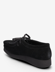 Clarks - WallabeeEVOSh D - spring shoes - 1219 black sde - 2