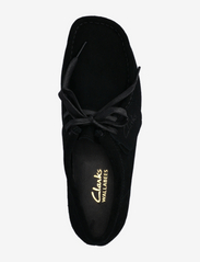 Clarks - WallabeeEVOSh D - spring shoes - 1219 black sde - 3