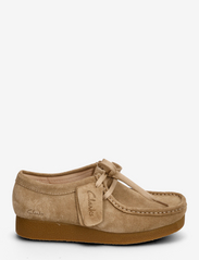 Clarks - WallabeeEVOSh D - spring shoes - 5232 dark sand suede - 1