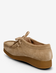 Clarks - WallabeeEVOSh D - spring shoes - 5232 dark sand suede - 2