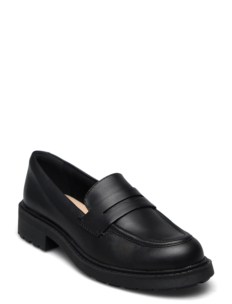 Clarks womens penny loafers deals