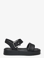 Clarks - Alda Strap D - flat sandals - 1216 black leather - 1