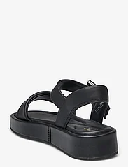 Clarks - Alda Strap D - flat sandals - 1216 black leather - 2