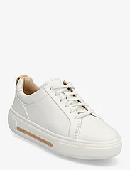 Clarks - Hollyhock Walk D - sportiska stila apavi ar pazeminātu potītes daļu - 1238 off white lea - 0