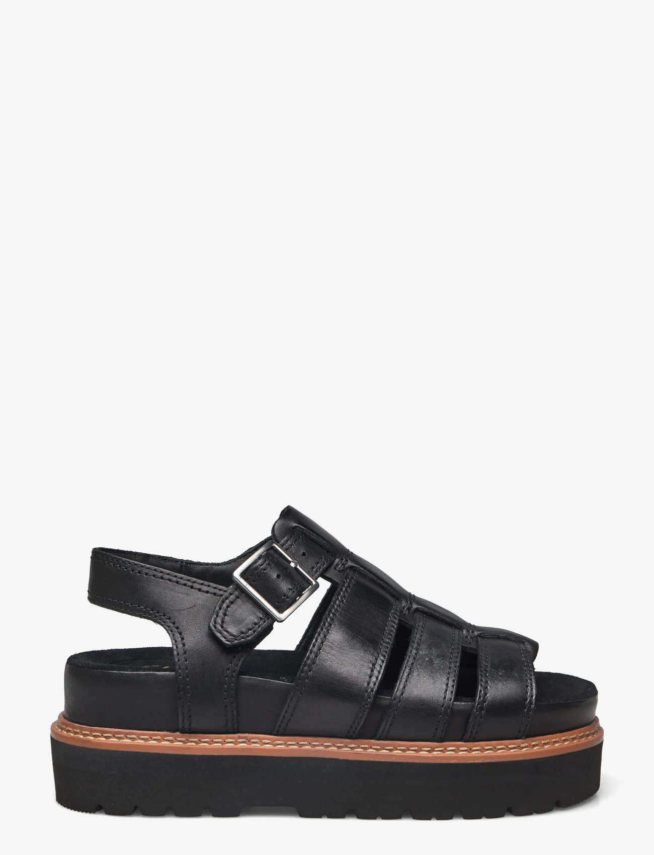 Clarks - Orianna Twist D - platform sandals - 1216 black leather - 1