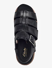 Clarks - Orianna Twist D - sandales uz platformas - 1216 black leather - 3