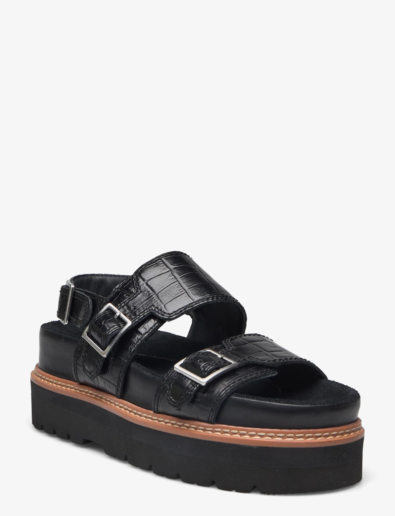 Clarks - Orianna Glide D - party wear at outlet prices - 1215 black interest - 0