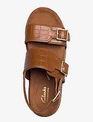 Clarks - Orianna Glide D - party wear at outlet prices - 5239 tan interest - 3