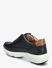 Clarks - Tivoli Zip D - low top sneakers - 1216 black leather - 2