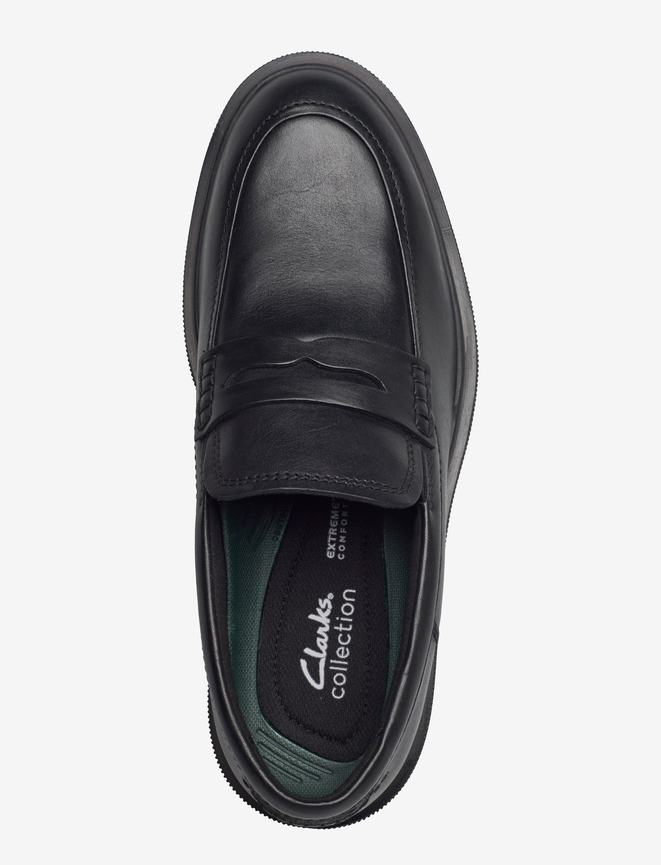 Clarks - Burchill Penny G - 1216 black leather - 3