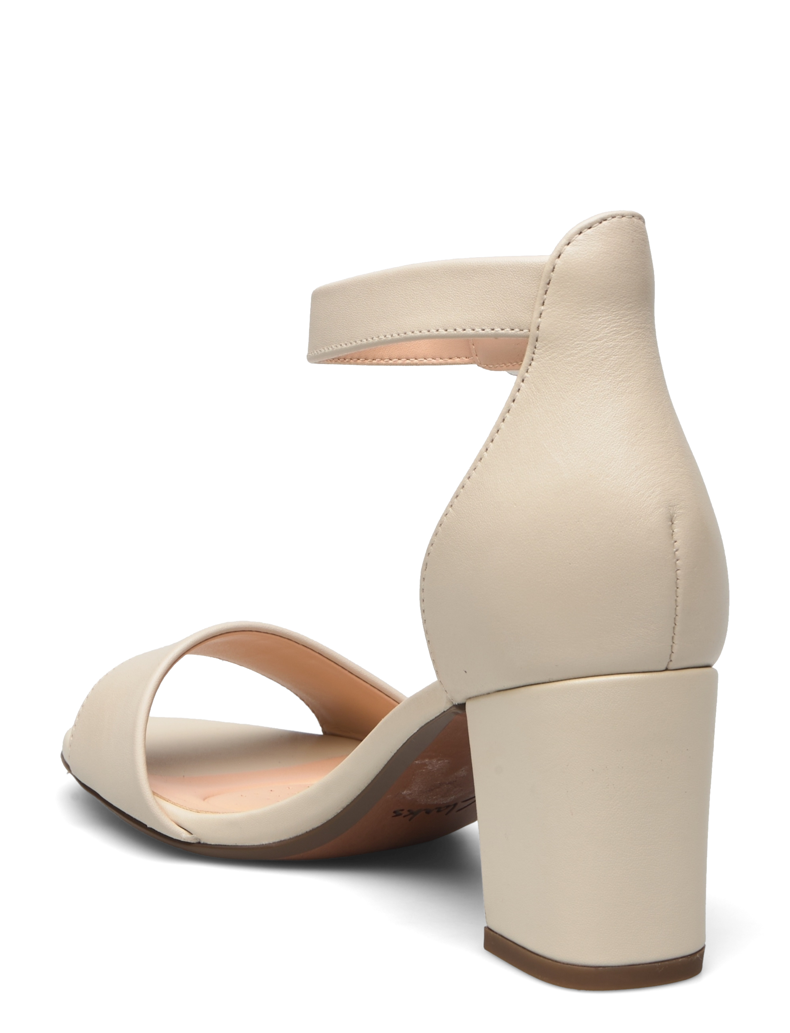 Clarks - Deva Mae D - 1233 ivory leather - 2