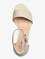 Clarks - Deva Mae D - party wear at outlet prices - 1233 ivory leather - 3