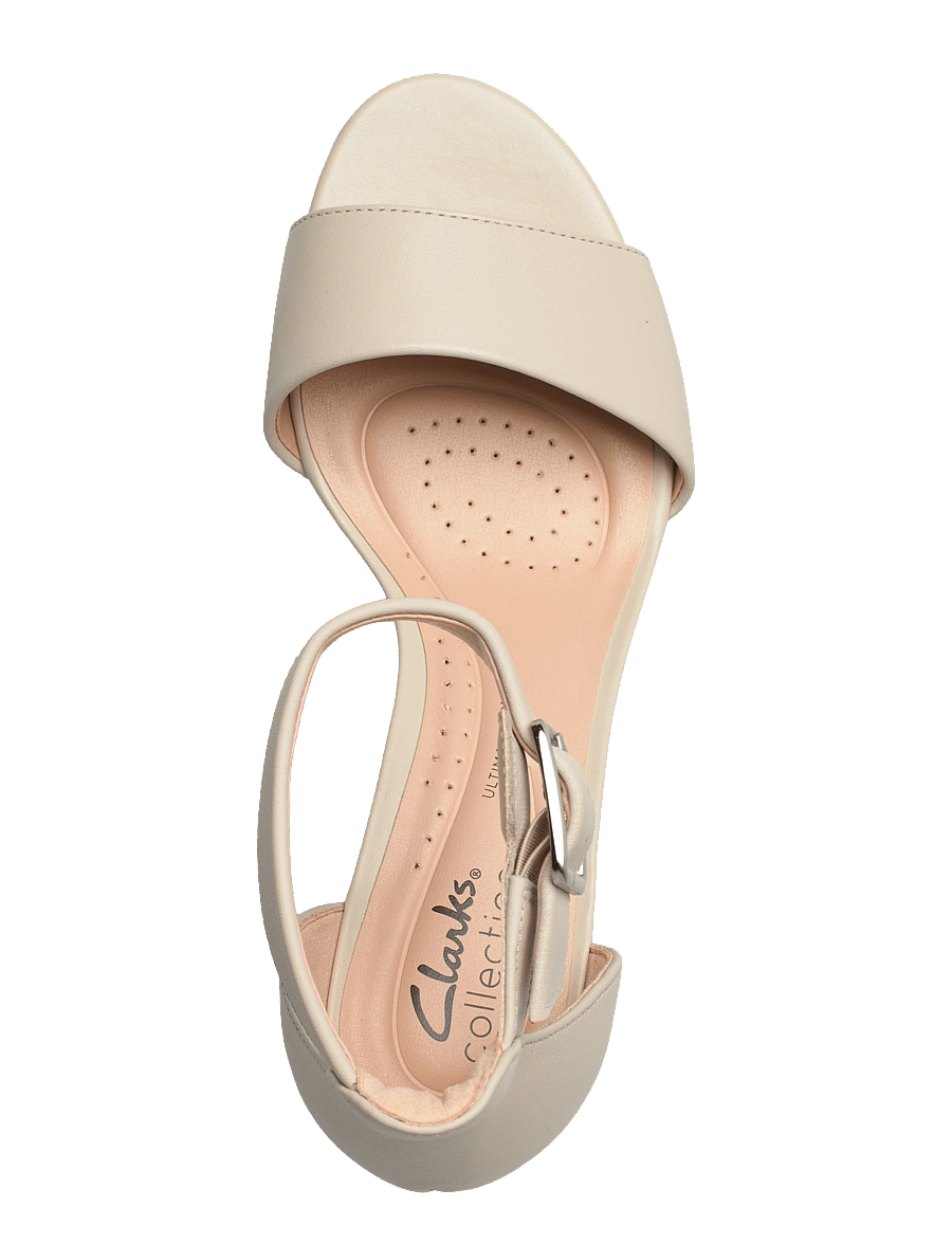 Clarks - Deva Mae D - 1233 ivory leather - 3