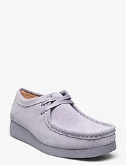 Clarks - WallabeeEVOSh D - spring shoes - 4337 lilac suede - 0