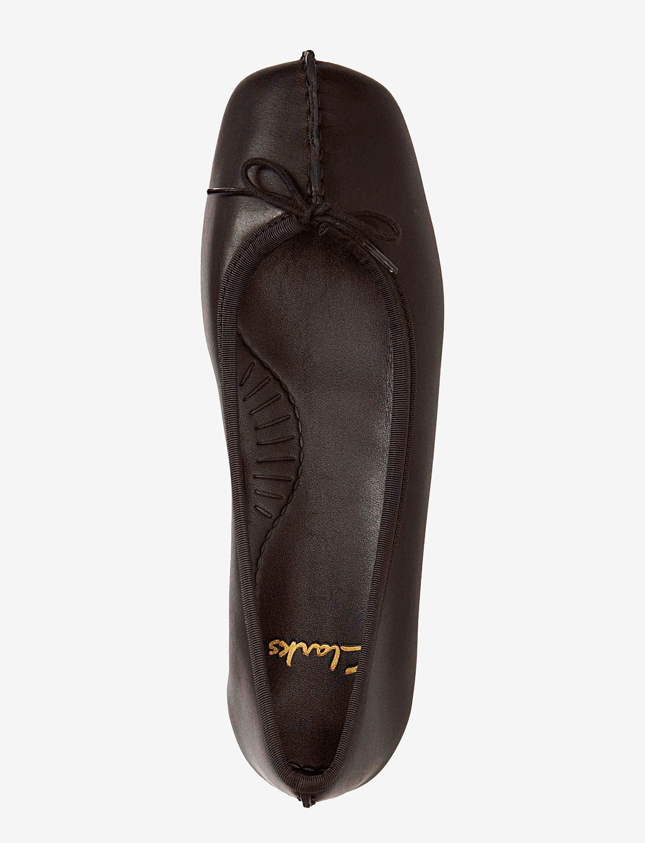 Clarks - Freckle Ice D - black leather - 4