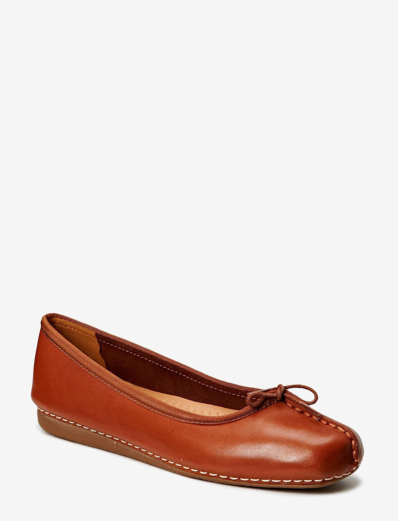 Clarks Freckle Ice D - Schuhe - DARK TAN LEA / brown