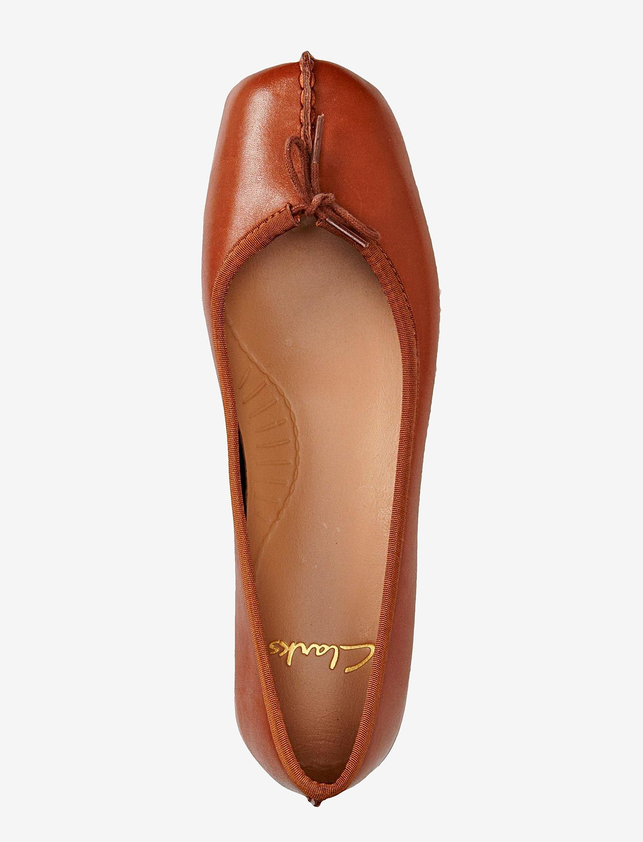 Clarks - Freckle Ice D - dark tan lea - 3