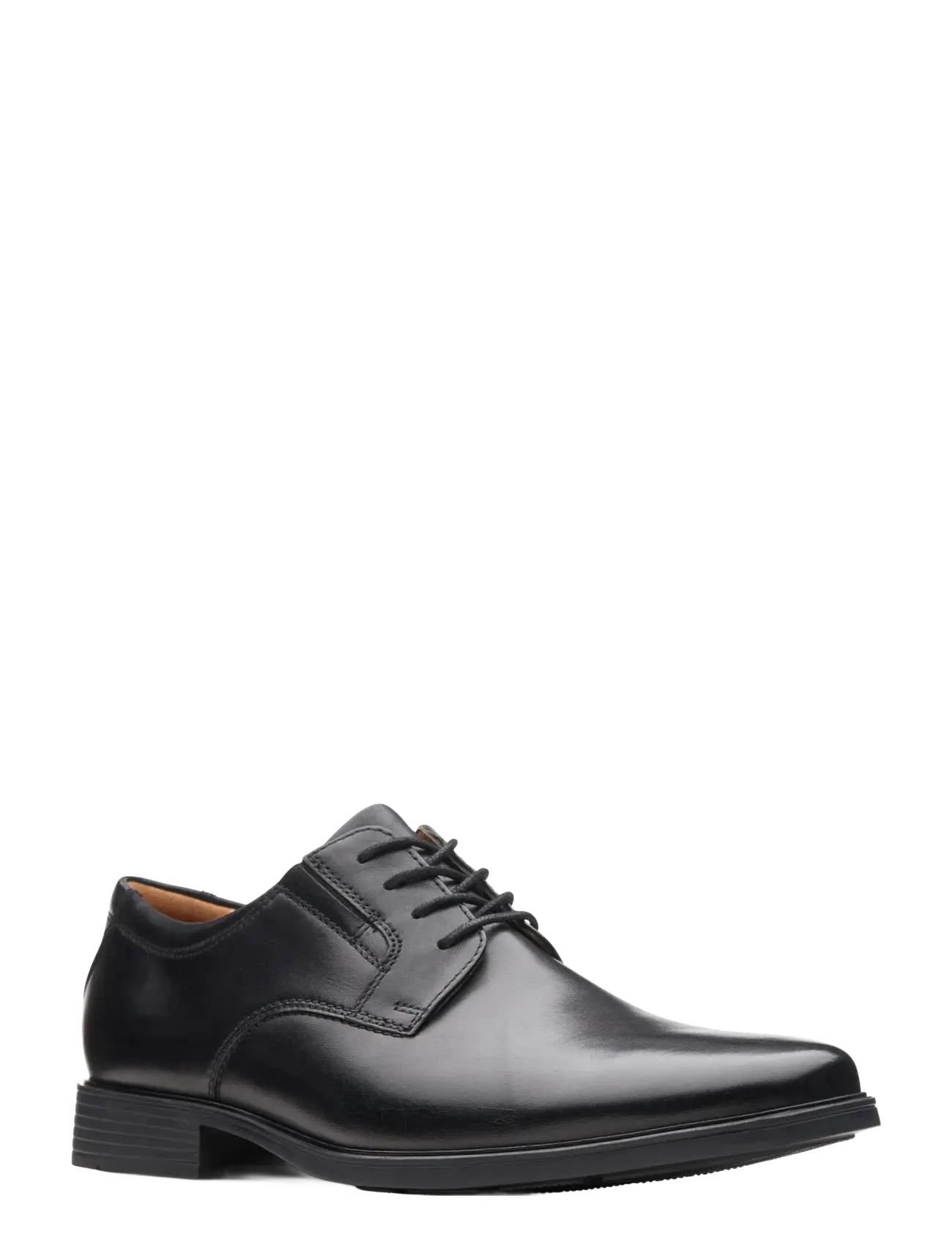 Clarks Tilden Plain G, 42, Black, Business > Sko Med Snørebånd, Herre