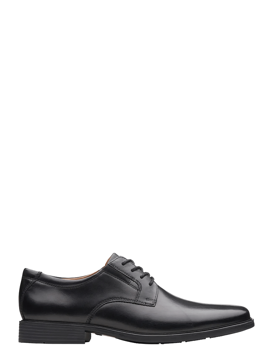 Clarks - Tilden Plain G - derby kingad - black leather - 1