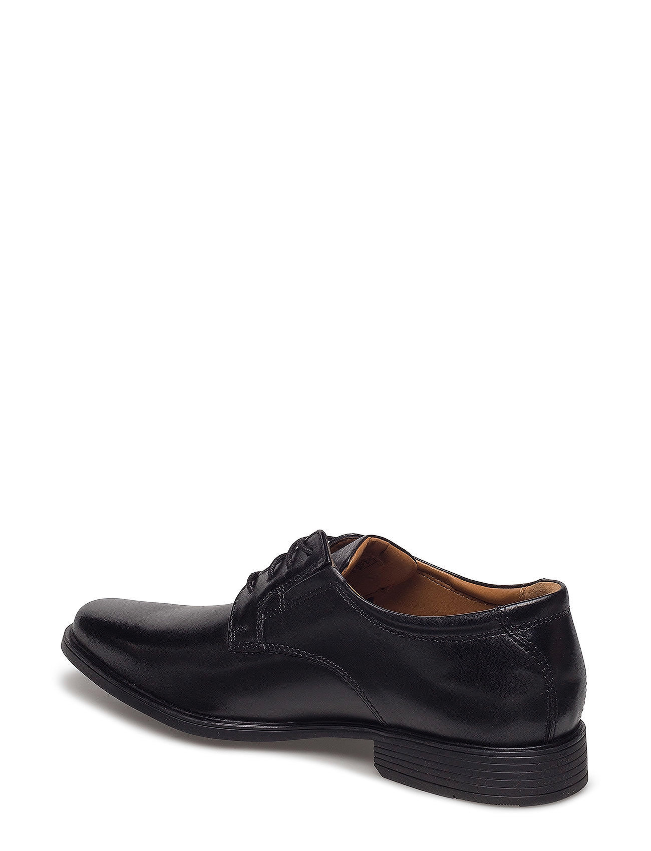 Clarks - Tilden Plain - black leather - 2