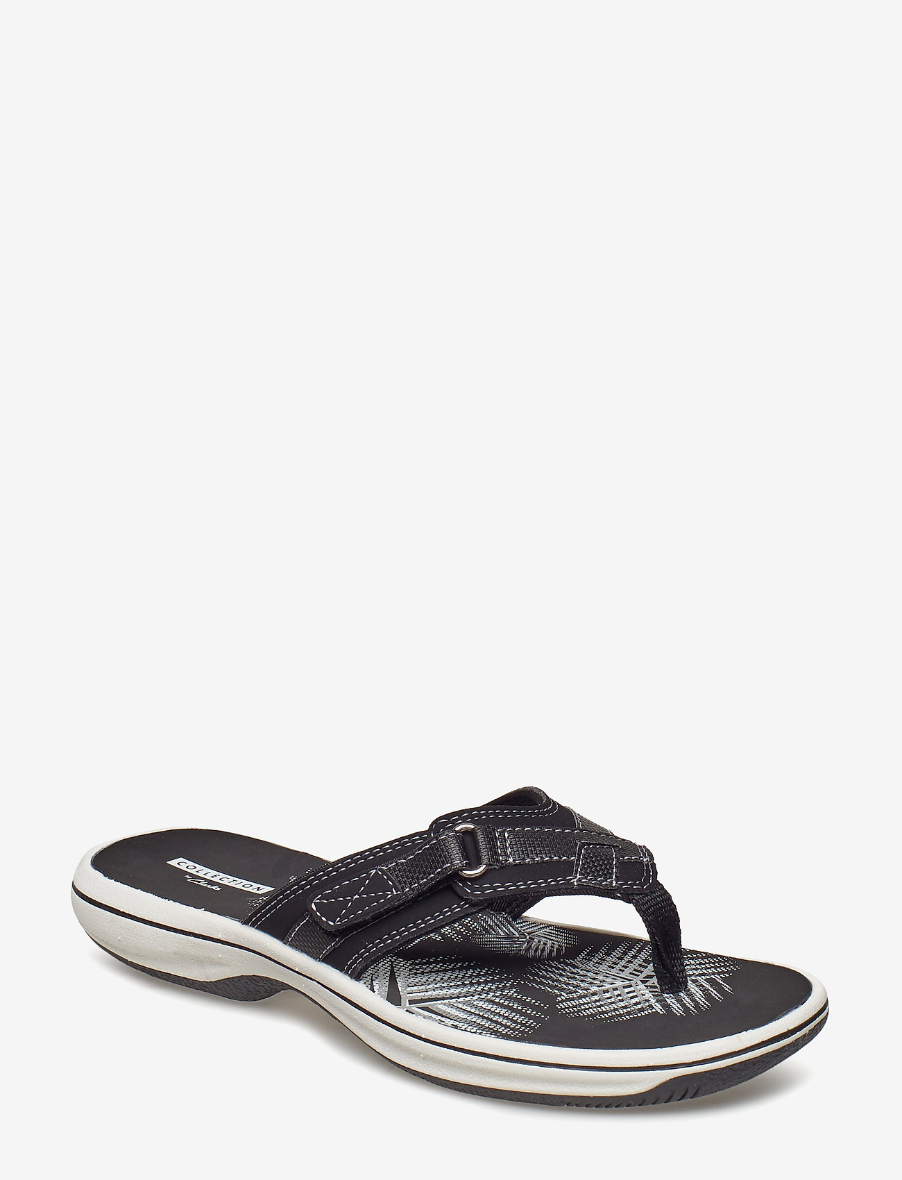 Clarks - Brinkley Sea - flade sandaler - black synthetic - 0