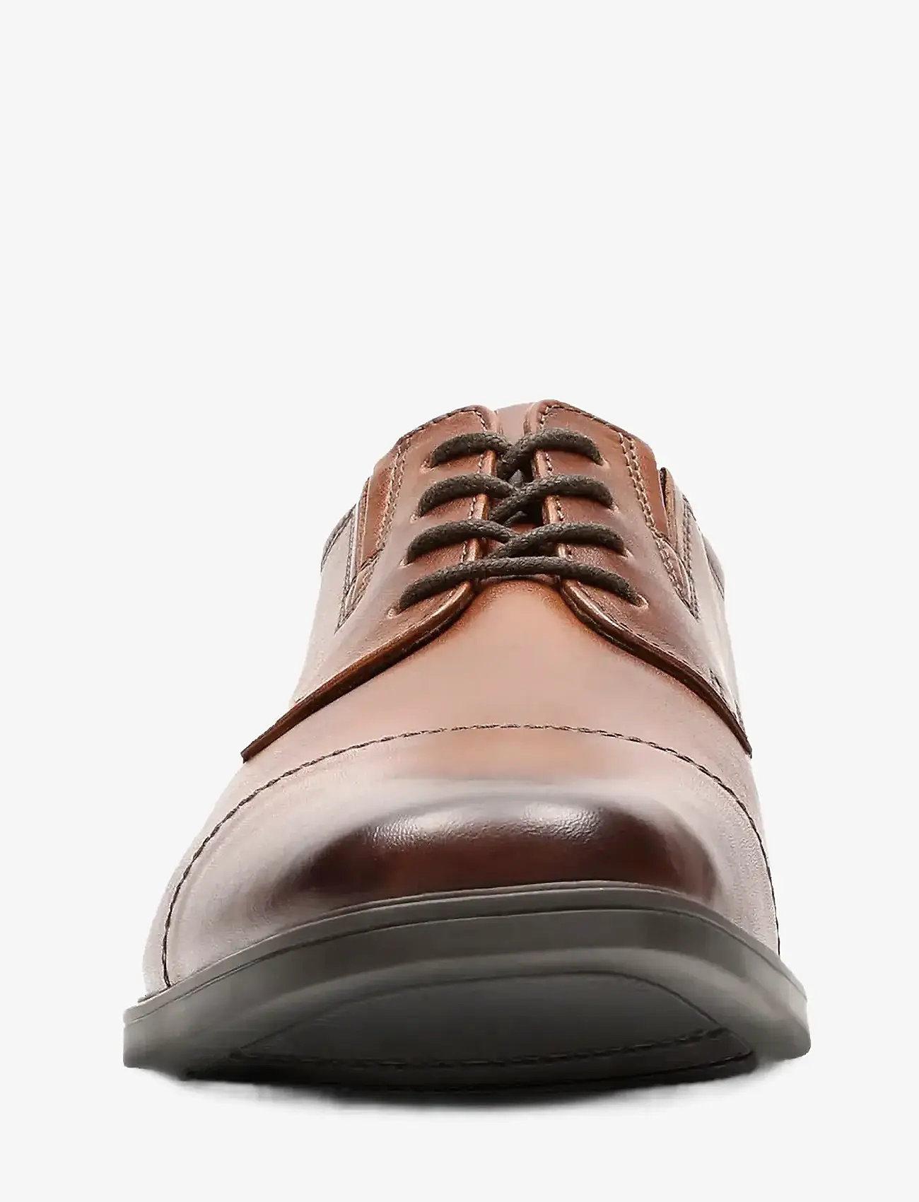 Clarks - Tilden Cap - dark tan lea - 1