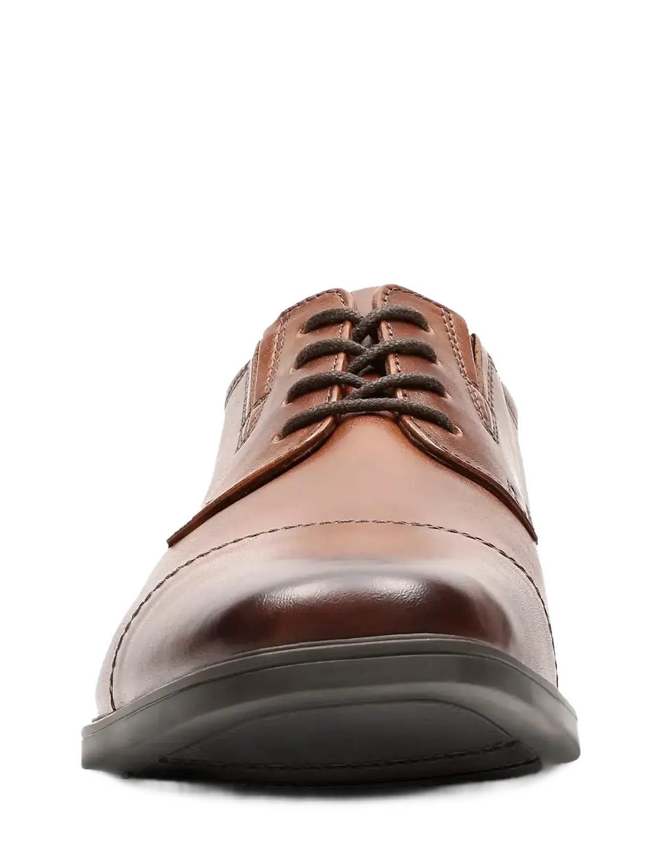 Clarks - Tilden Cap G - dark tan lea - 1