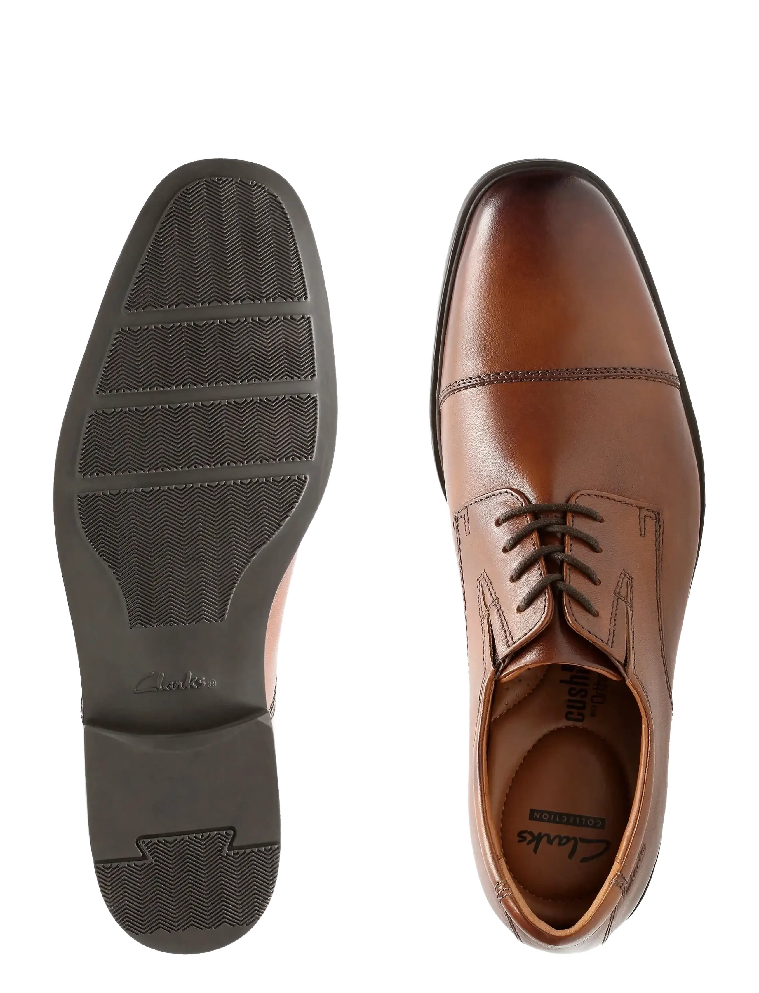 Clarks - Tilden Cap G - dark tan lea - 5