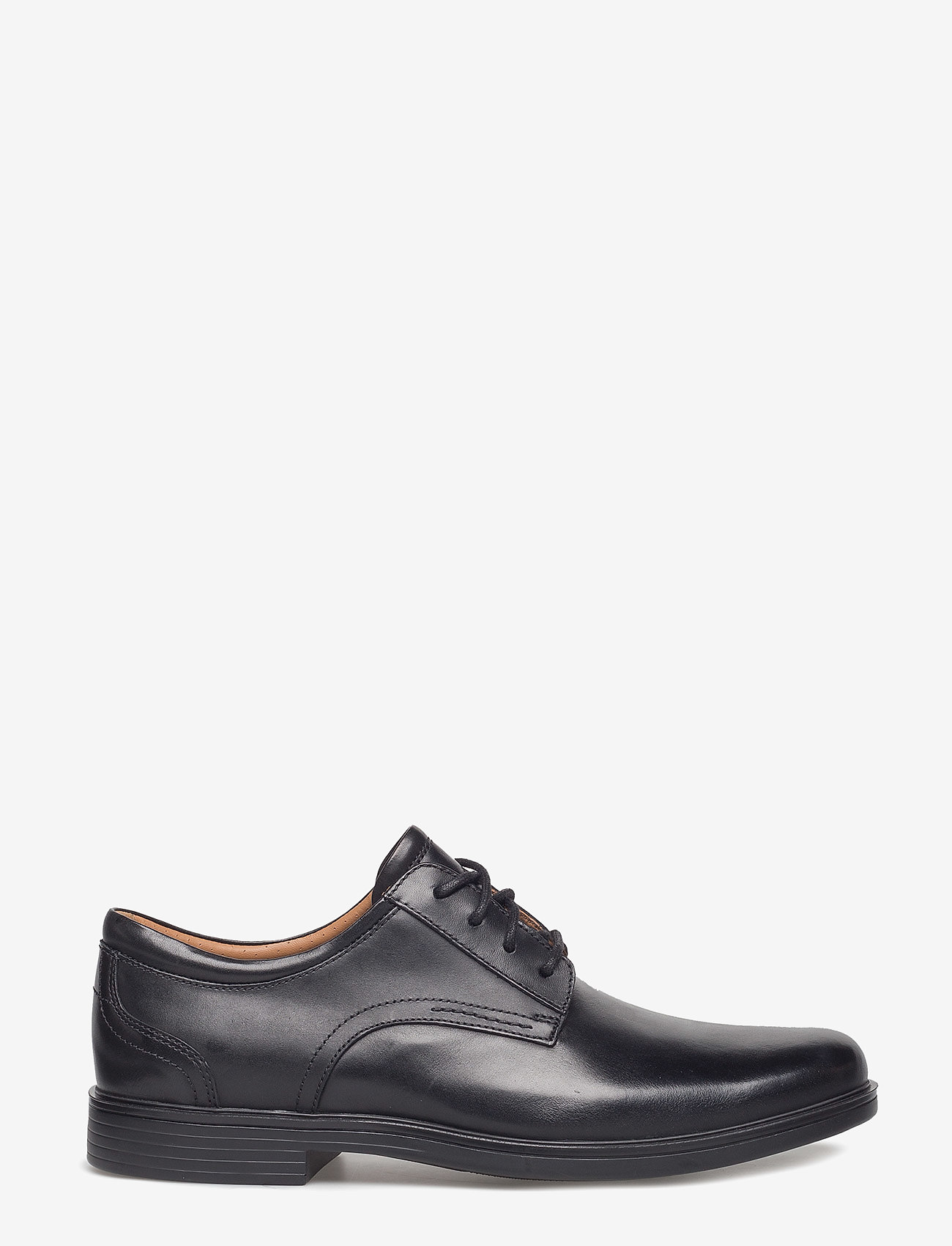 Clarks - Un Aldric Lace - black leather - 3