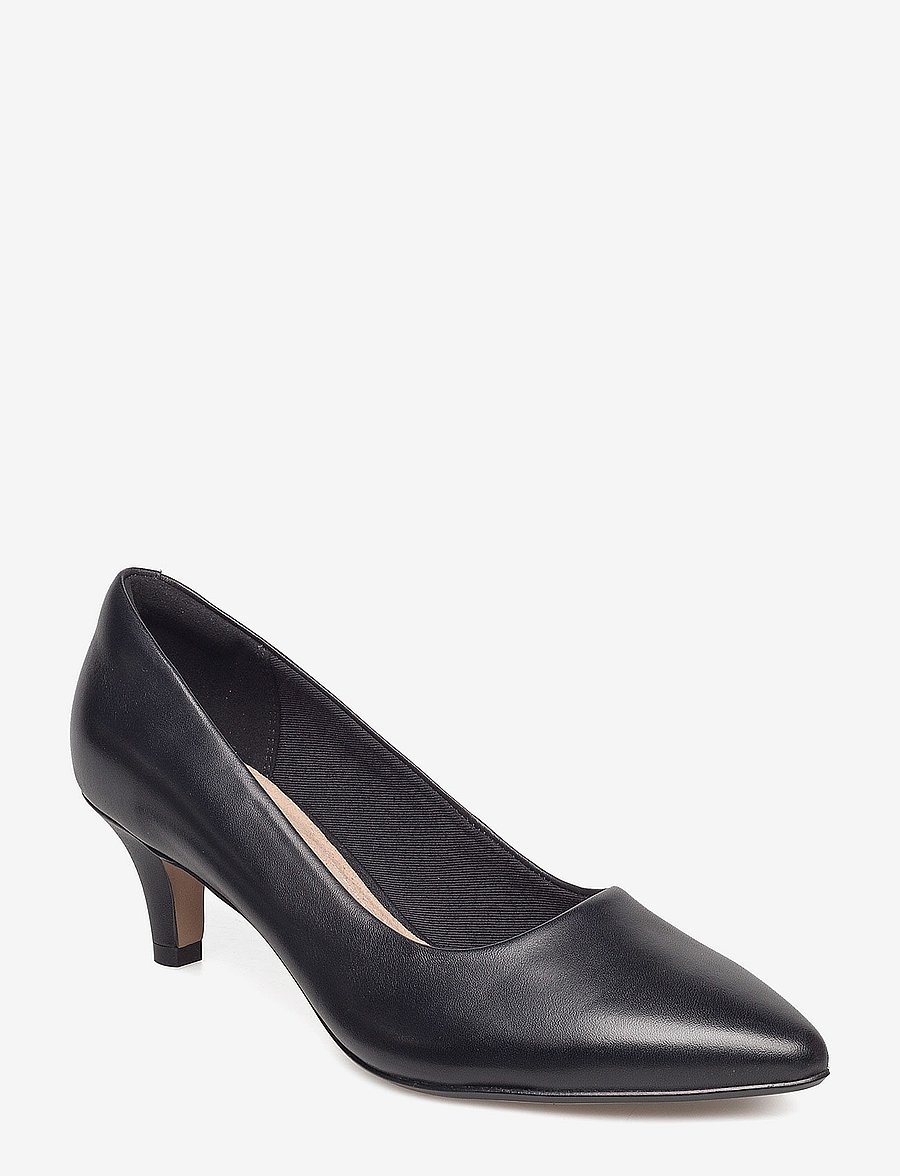 Clarks - Linvale Jerica D - pumps - black leather - 0