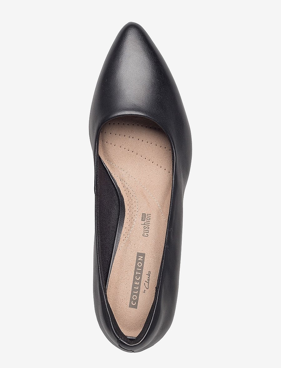 Clarks - Linvale Jerica D - pumps - black leather - 3