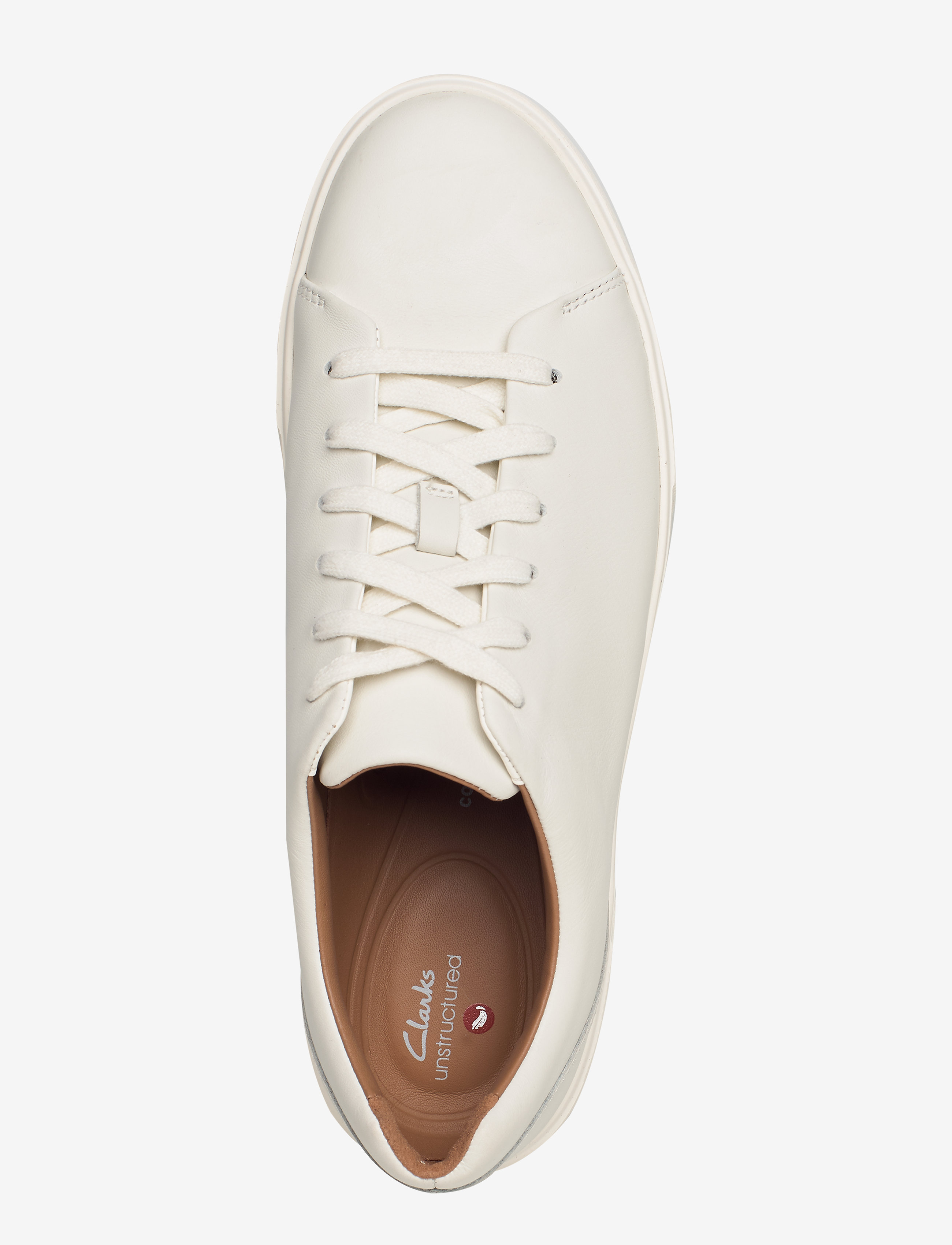 Clarks - Un Costa Lace G - niedriger schnitt - white leather - 3