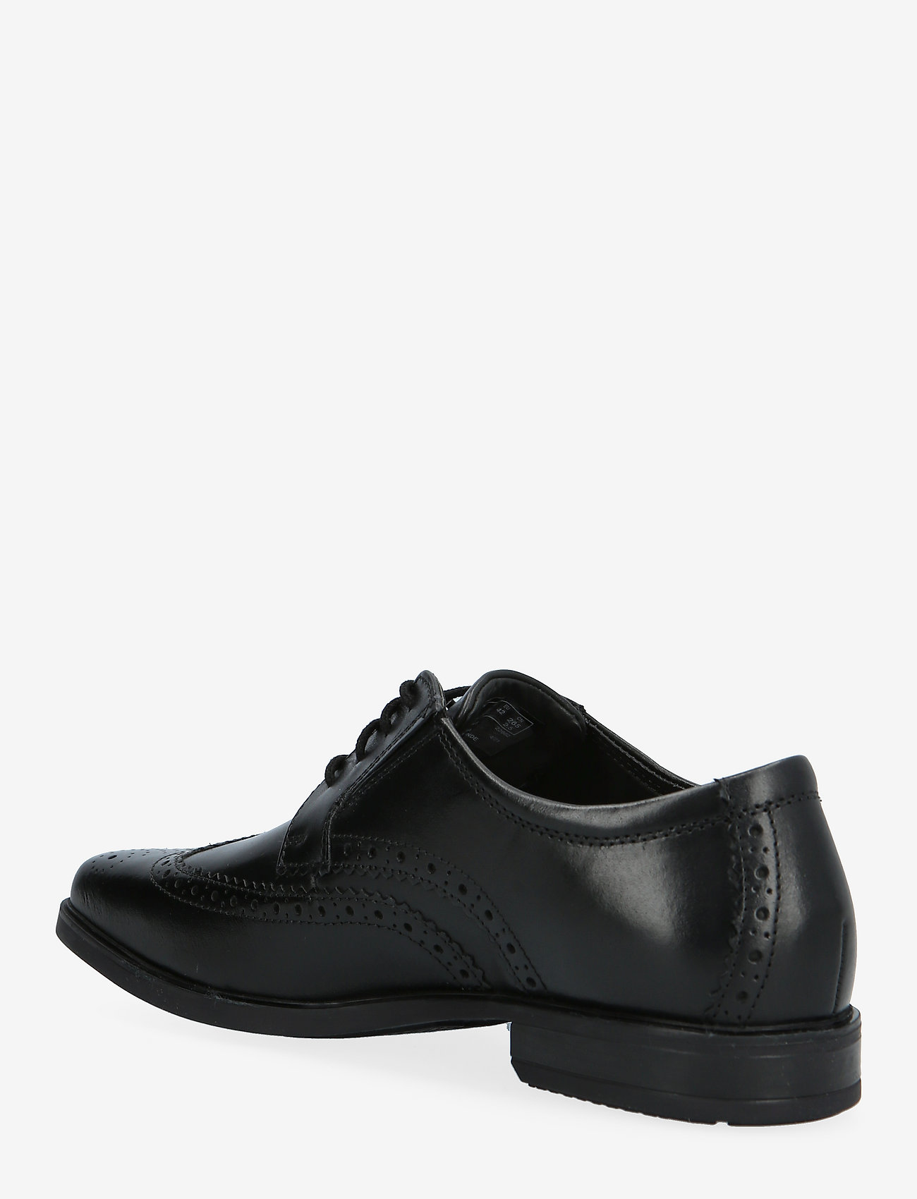 Clarks - Howard Wing G - lakknahast kingad - black leather - 2