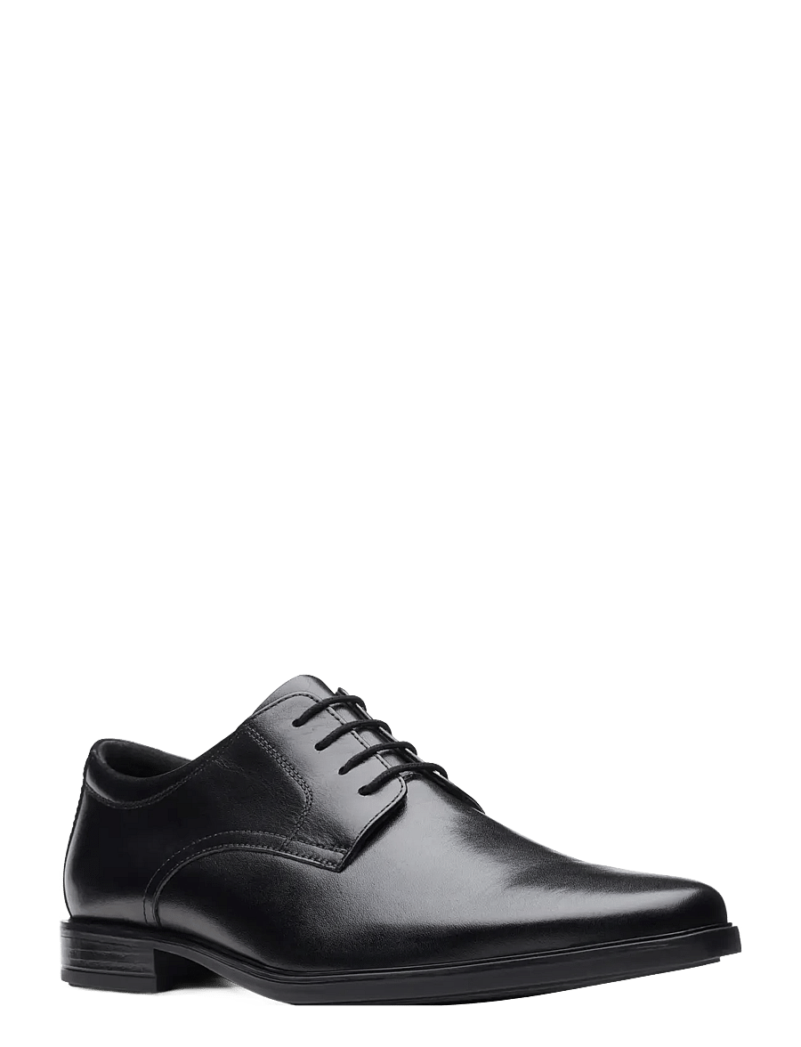 Clarks - Howard Walk G - derby-kengät - black leather - 0