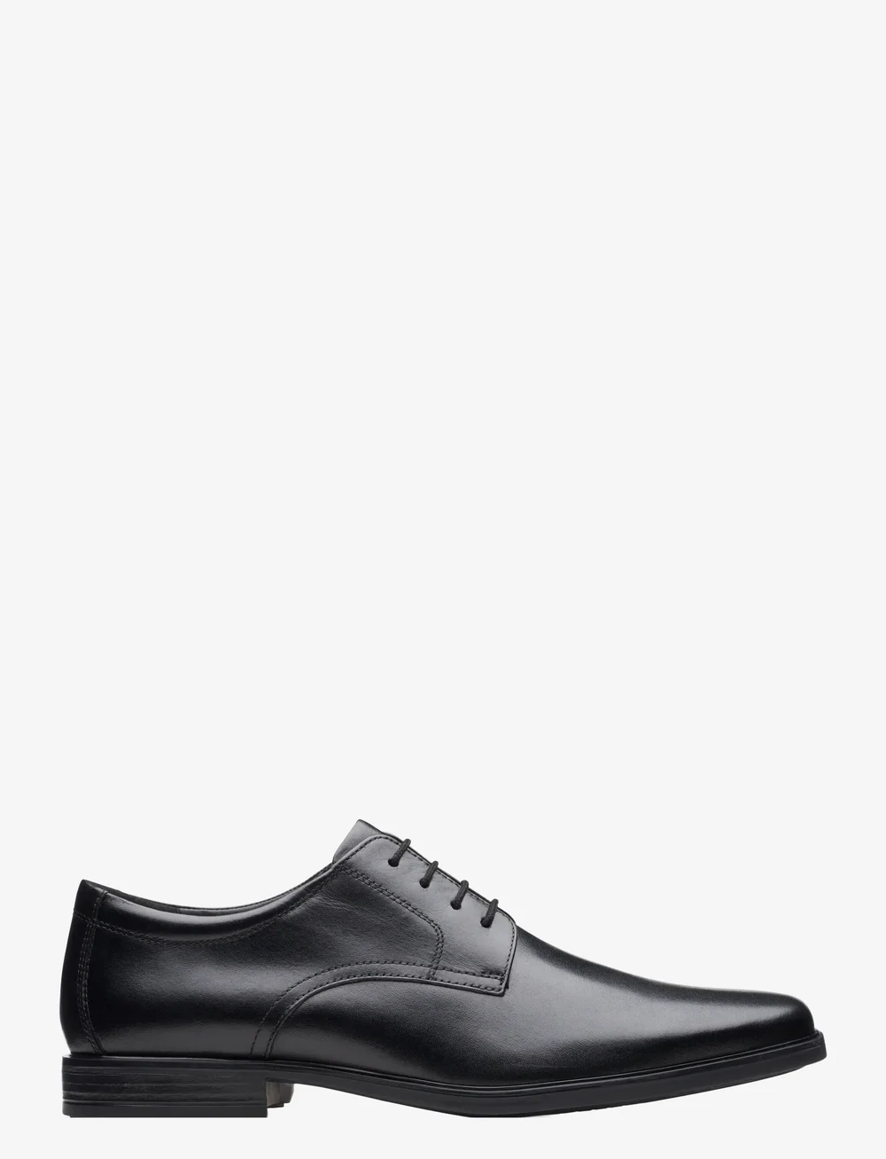 Clarks - Howard Walk - derby-schuhe - black leather - 1