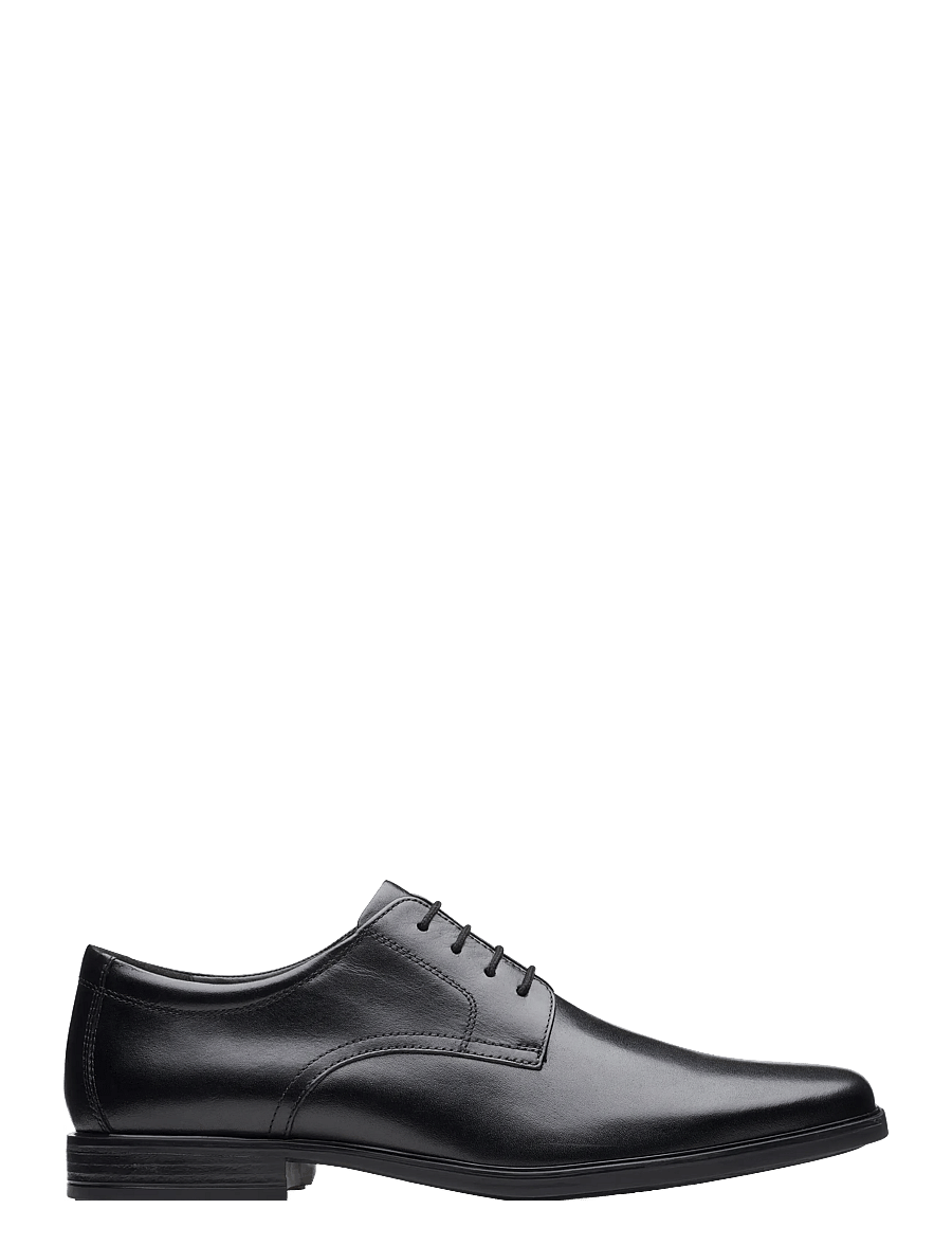 Clarks - Howard Walk G - derby-kengät - black leather - 1