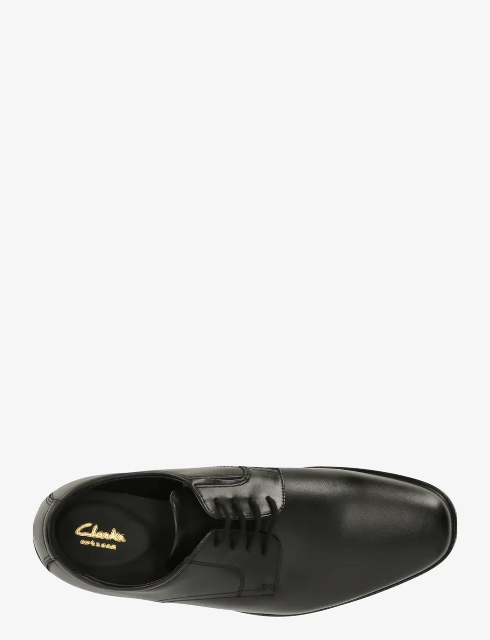Clarks - Howard Walk - derby-schuhe - black leather - 5