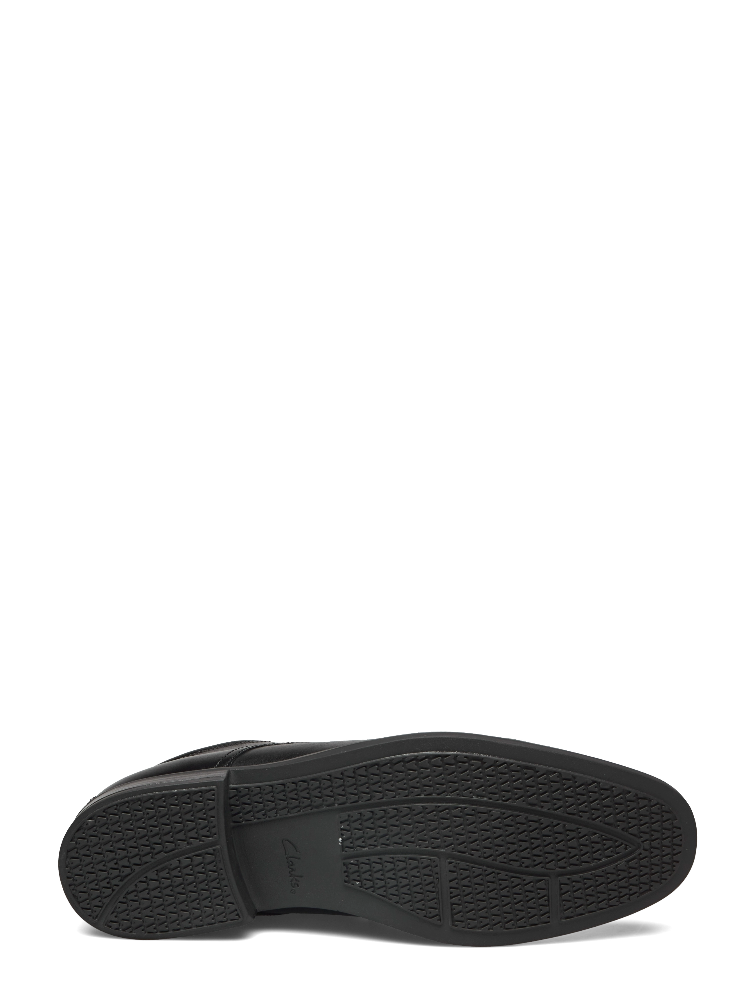 Clarks - Howard Cap G - laksko - black leather - 4