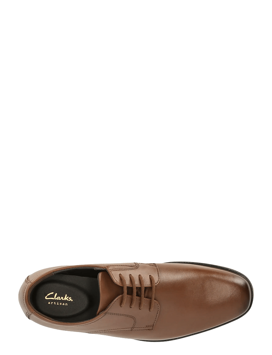 Clarks - Howard Walk G - derbies - dark tan lea - 3